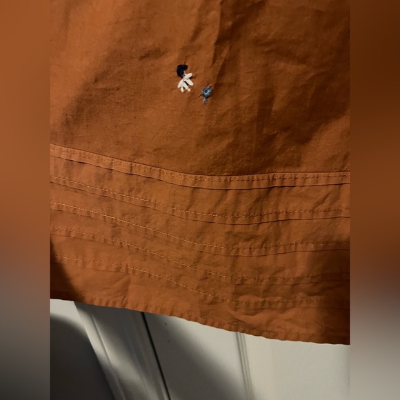 EUC universal thread khaki floral midi length dress - Picture 3 of 6